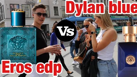 Versace Eros edp vs Versace Dylan Blue 